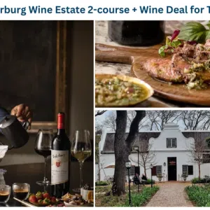 Nederburg Wines |  2-course + Red Wine Deal for Two