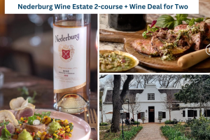 Nederburg Wines |  2-course + Red Wine Deal for Two