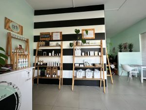 Earth Body & Skin | Full Vegan Gel Manicure and Pedicure for 1 + champagne/coffee