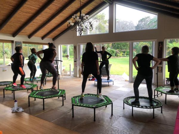 Tribe Fitness | A Month of Rebounding Classes at Sea Points Premier Rebounding Studio for one