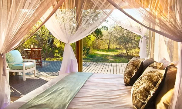 Ngama Tented Safari Lodge | Kruger Park: 2 Night stay for two including all meals, picnic, massage, guided walk and more