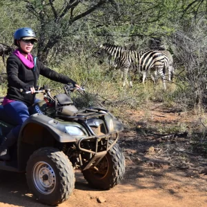 Mankwe GAMETRACKERS | 1-Hour safari quad bike experience