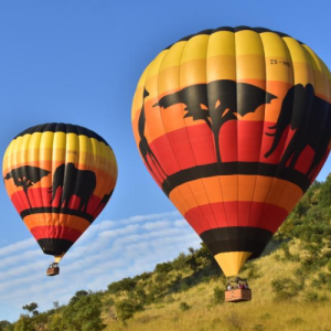 Mankwe GAMETRACKERS | A Safari Hot Air Balloon Experience Including Breakfast and Bubbly for 1