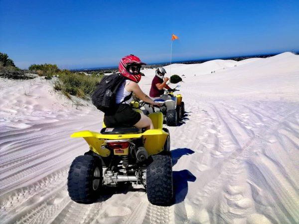 quad biking atlantis dunes