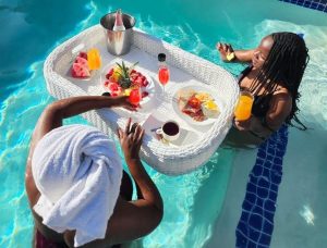 The Treat Day Spa | Summer Bliss Package For 2 incl a Pool tray with Snacks