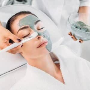 Care on Location |  Soy Candle Massage and Organic Clay Mask Facial with Tea and Cake For 1